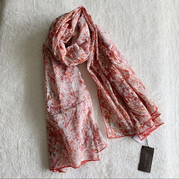 NWT Authentic Bottega Veneta Cotton Shawl Scarf - Picture 1 of 6